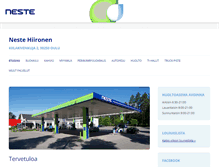 Tablet Screenshot of nestehiironen.fi